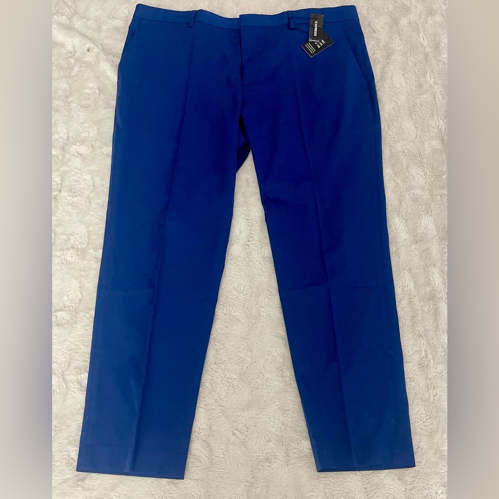 NWT Mens express blue pants size 40/30